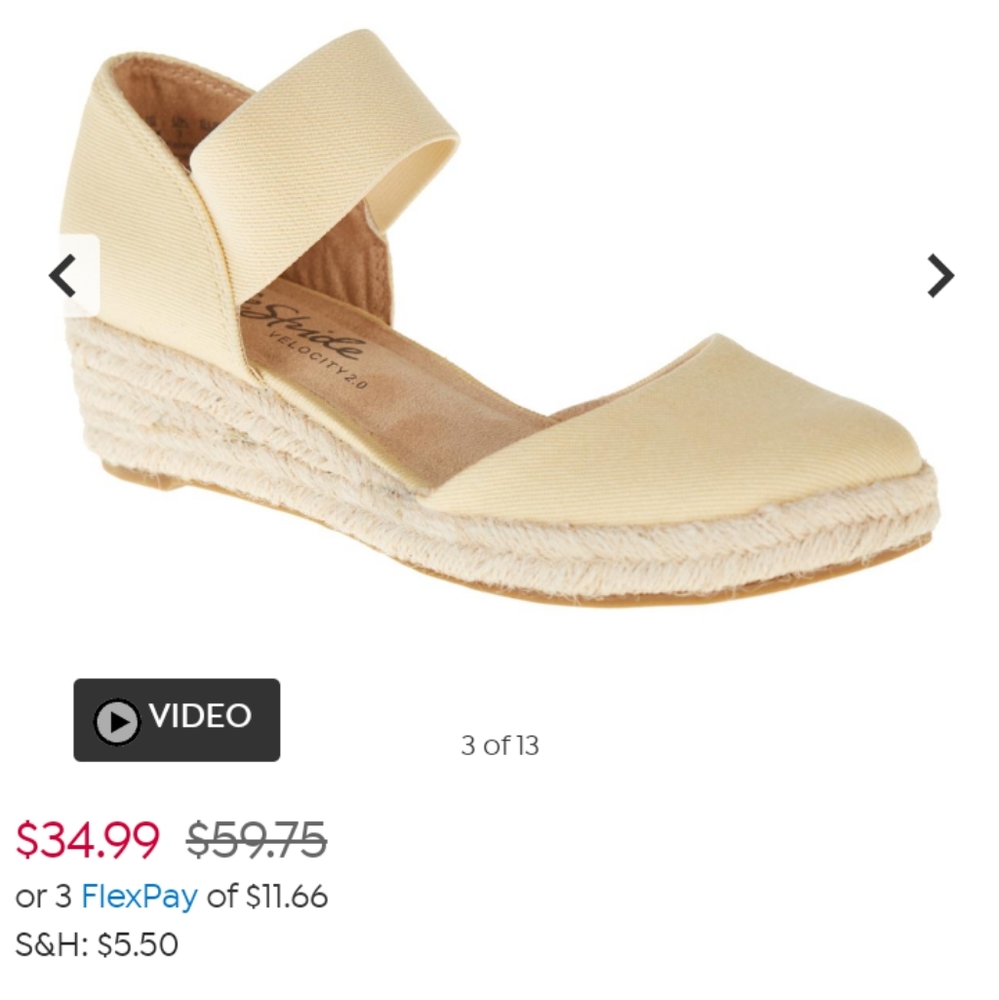 Wedge sandal